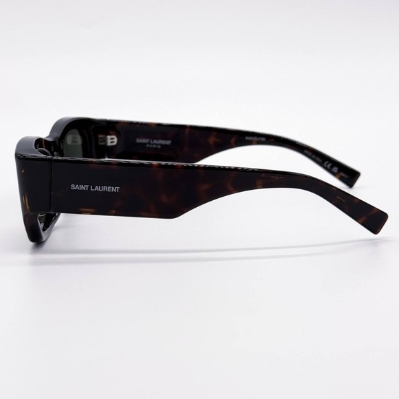 NEW SAINT LAURENT SL 713 002 SQUARE HAVANA GREY WOMEN SL713 002 SUNGLASSES main image 4